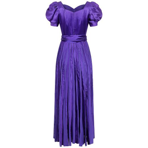 1940s chiffon hot sale dress