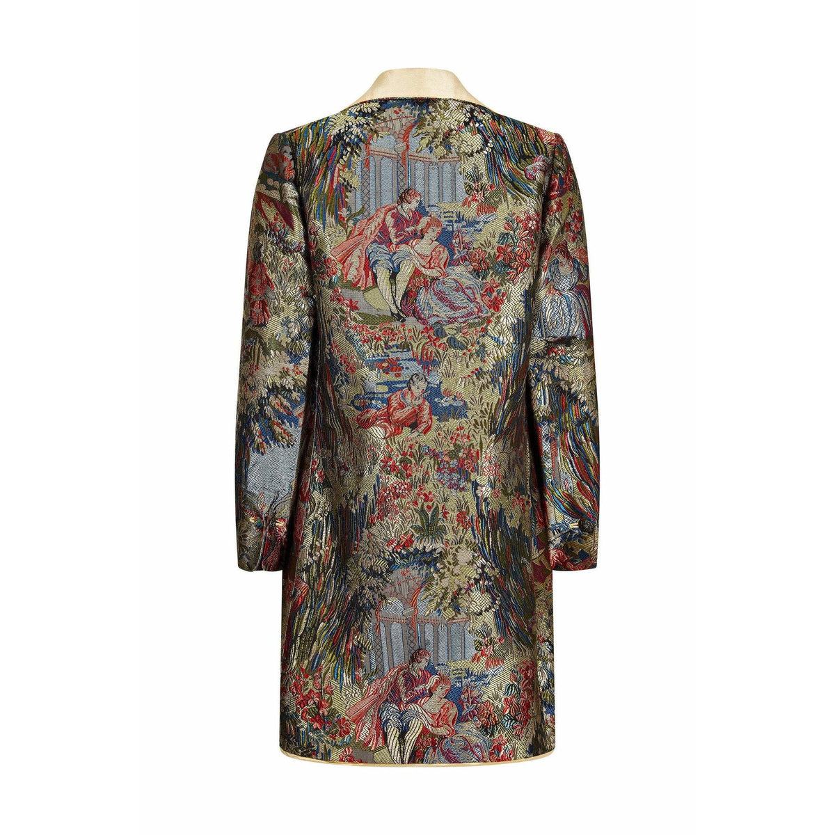 Silk 2025 brocade coat