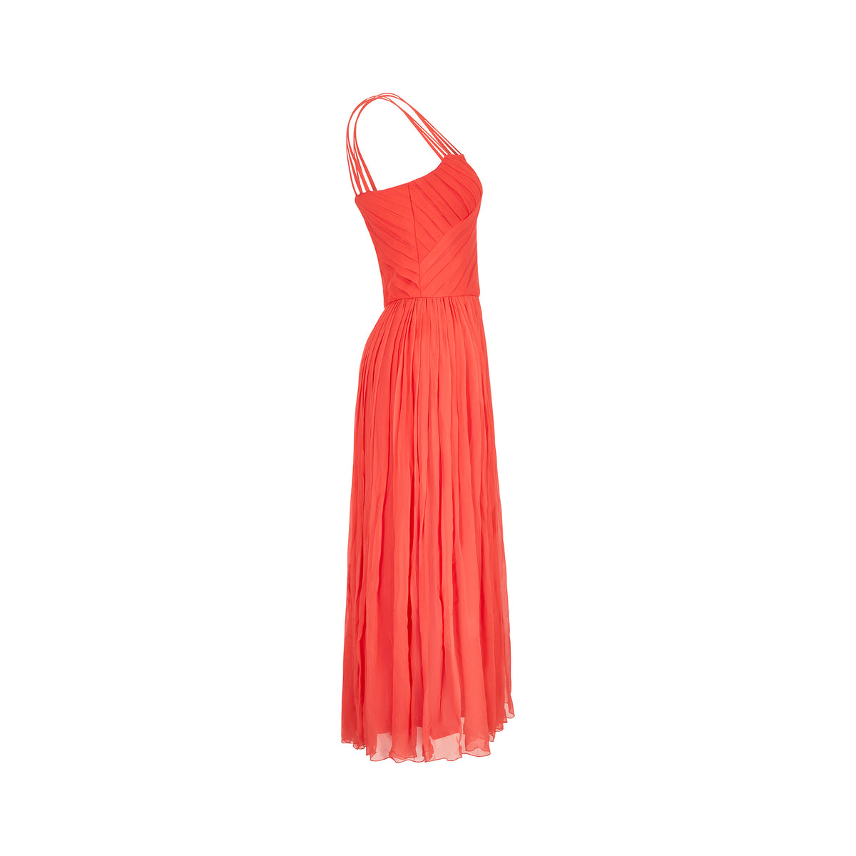 Louis Feraud Vintage Pleated Day Dress