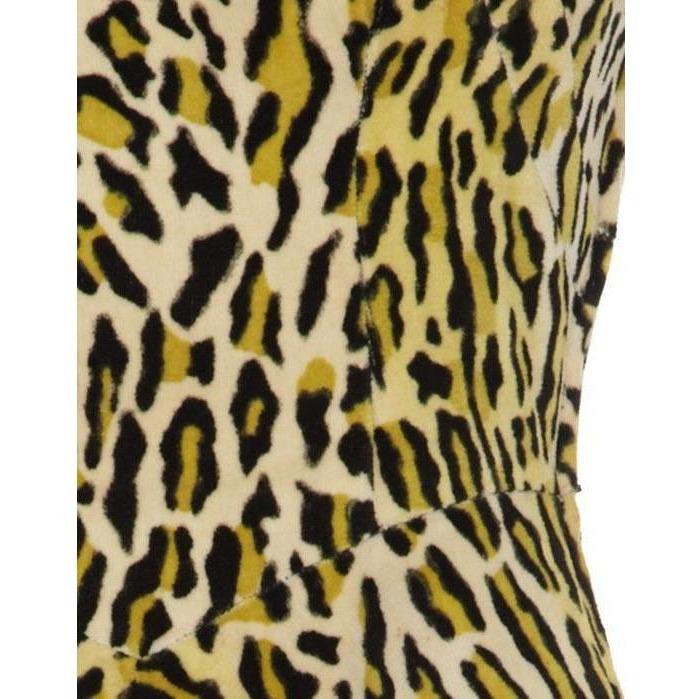 Animal print 1950s on sale dress