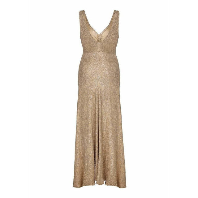 ARCHIVE - 1930s Gold Lame Bias Cut Gown – CIRCA VINTAGE