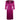 ARCHIVE - Louis Feraud 1990s Wrap Front Hot Pink Silk Dress