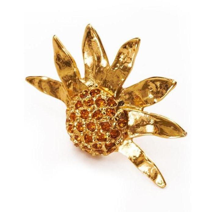 ARCHIVE - Yves Saint Laurent Sunflower Earrings