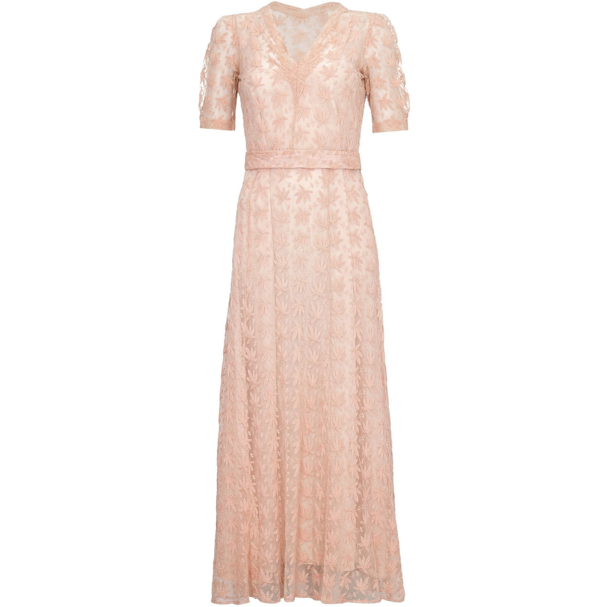 Pale pink tea sales dress