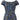 Frank Usher 1950s Printed Abstract Blue Silk Dress