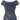 Frank Usher 1950s Printed Abstract Blue Silk Dress